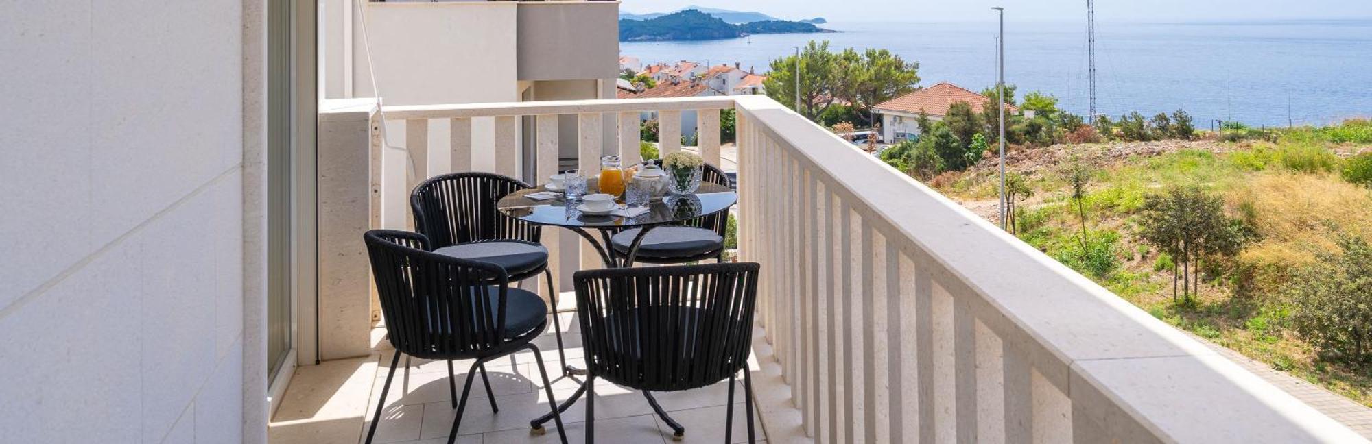 Apartment Apollo In Dubrovnik With Sea View Bagian luar foto