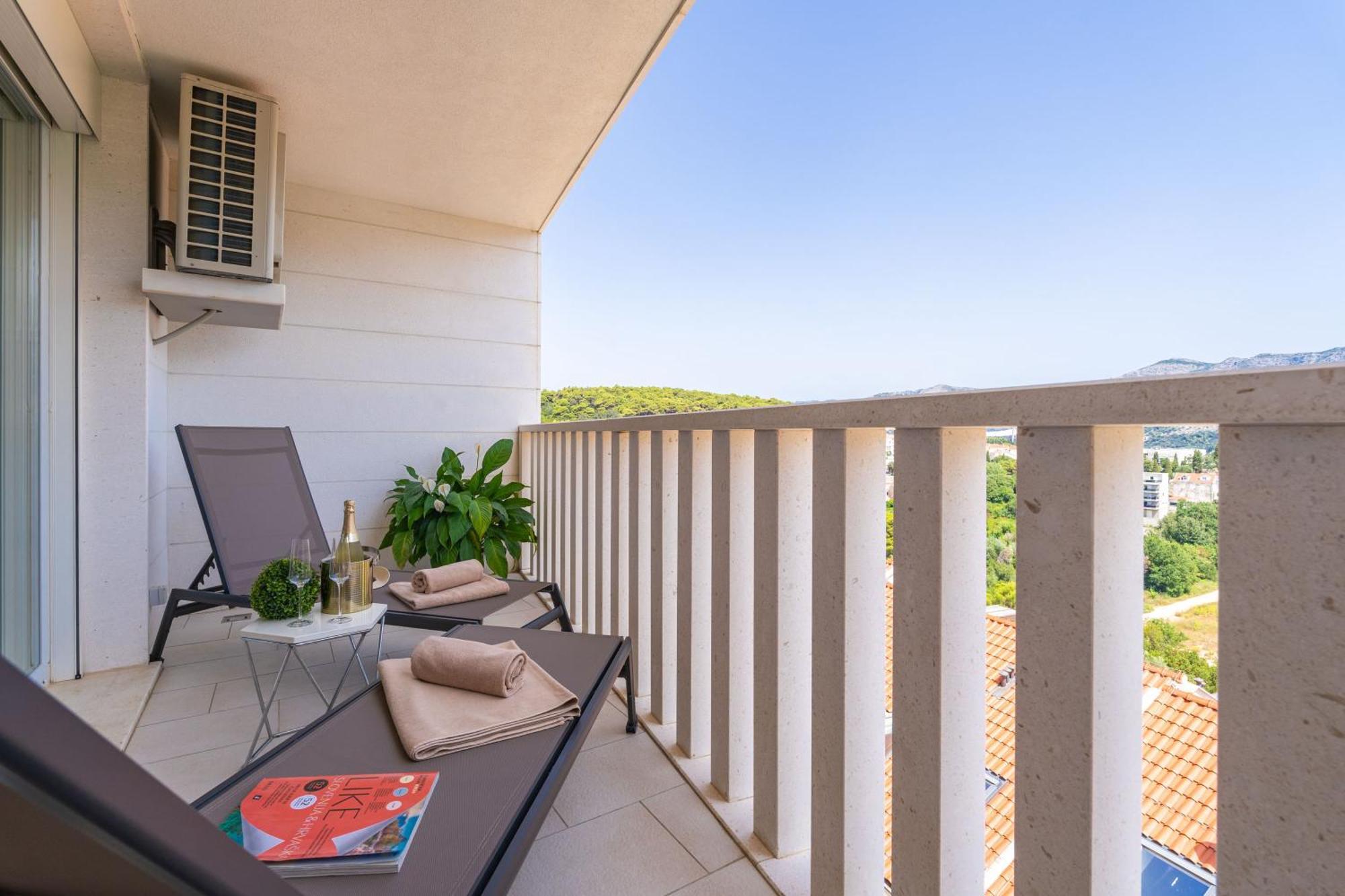 Apartment Apollo In Dubrovnik With Sea View Bagian luar foto