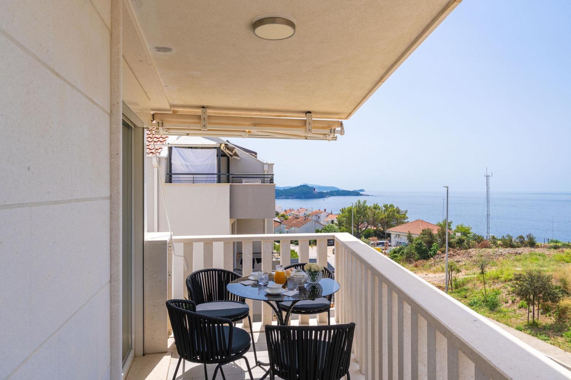Apartment Apollo In Dubrovnik With Sea View Bagian luar foto